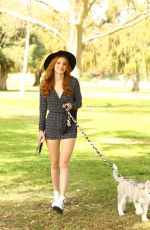 BELLA THORNE at a Park in Los Angeles 1503