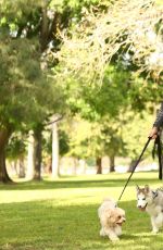BELLA THORNE at a Park in Los Angeles 1503