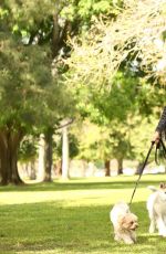 BELLA THORNE at a Park in Los Angeles 1503