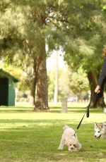 BELLA THORNE at a Park in Los Angeles 1503