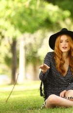 BELLA THORNE at a Park in Los Angeles 1503