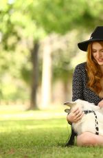 BELLA THORNE at a Park in Los Angeles 1503