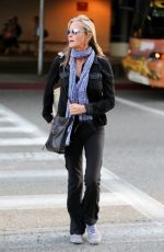 BO DEREK at LAX airport in Los Angeles