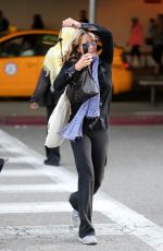 BO DEREK at LAX airport in Los Angeles