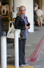 BO DEREK at LAX airport in Los Angeles