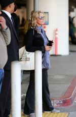 BO DEREK at LAX airport in Los Angeles