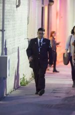 BRIDGIT MENDLER Arrives at Jimmy Kimmel Live! in Hollywood