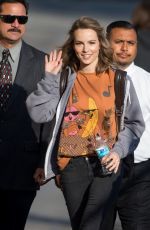 BRIDGIT MENDLER Arrives at Jimmy Kimmel Live! in Hollywood