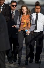 BRIDGIT MENDLER Arrives at Jimmy Kimmel Live! in Hollywood