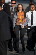 BRIDGIT MENDLER Arrives at Jimmy Kimmel Live! in Hollywood