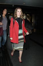 BRIDGIT MENDLER Leaves Rockefeller Center in New York