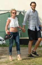 BRITNEY SPEARS and Charlie Ebersol at Her Son Soccer Game