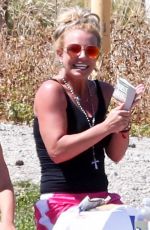 BRITNEY SPEARS at Soccer Game in Woodland Hills
