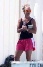 BRITNEY SPEARS at Soccer Game in Woodland Hills