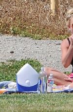 BRITNEY SPEARS at Soccer Game in Woodland Hills