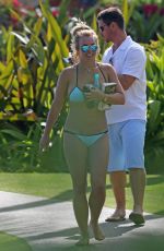 BRITNEY SPEARS in Bikini at a Beach in Hawaii 2603