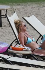 BRITNEY SPEARS in Bikini at a Beach in Hawaii 2603