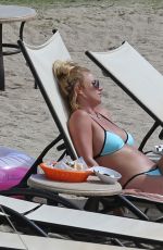 BRITNEY SPEARS in Bikini at a Beach in Hawaii 2603