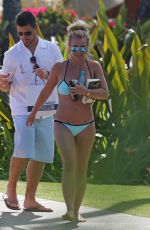 BRITNEY SPEARS in Bikini at a Beach in Hawaii 2603