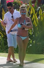 BRITNEY SPEARS in Bikini at a Beach in Hawaii 2603