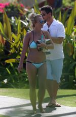 BRITNEY SPEARS in Bikini at a Beach in Hawaii 2603