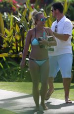 BRITNEY SPEARS in Bikini at a Beach in Hawaii 2603