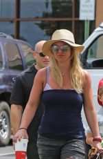 BRITNEY SPEARS Out Shopping in Hawaii 