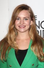 BRITT ROBERTSON at The Longest Ride Fan Screening in New York