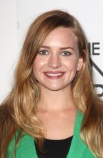BRITT ROBERTSON at The Longest Ride Fan Screening in New York