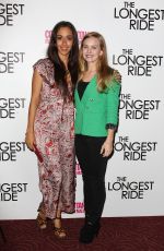 BRITT ROBERTSON at The Longest Ride Fan Screening in New York