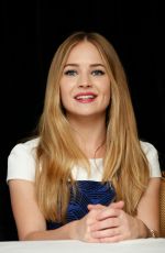 BRITT ROBERTSON at The Longest Ride Press Conference in New York