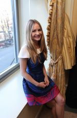 BRITT ROBERTSON at The Longest Ride Press Conference in New York