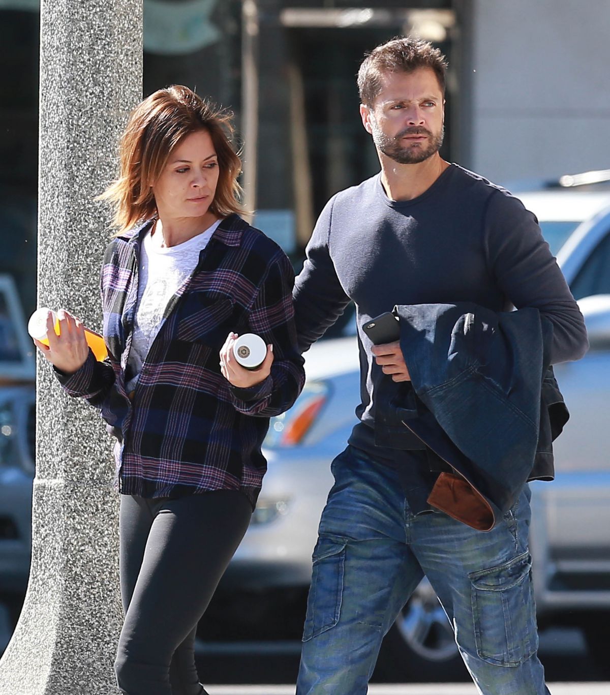 BROOKE BURKE Out nad About in Los Angeles BROOKE BURKE Out nad About in Los Angeles