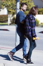 BROOKE BURKE Out nad About in Los Angeles
