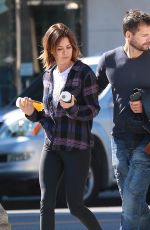 BROOKE BURKE Out nad About in Los Angeles