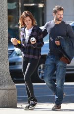 BROOKE BURKE Out nad About in Los Angeles
