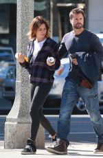 BROOKE BURKE Out nad About in Los Angeles