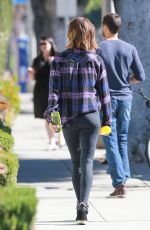 BROOKE BURKE Out nad About in Los Angeles