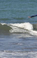 BROOKE SHIELDS Surfing in Costa Rica
