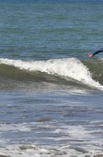 BROOKE SHIELDS Surfing in Costa Rica