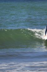 BROOKE SHIELDS Surfing in Costa Rica
