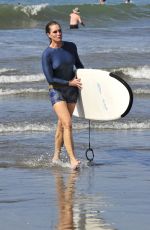BROOKE SHIELDS Surfing in Costa Rica