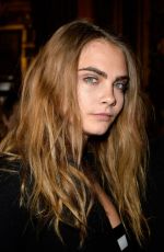 CARA DELEVINGNE at Stella Mccartney Fashion Show in Paris