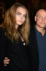 CARA DELEVINGNE at Stella Mccartney Fashion Show in Paris