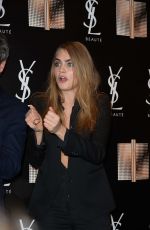 CARA DELEVINGNE at YSL Beauty Presentation in Paris