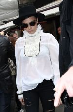 CARA DELEVINGNE Leaves Chanel Fashion Show in Paris