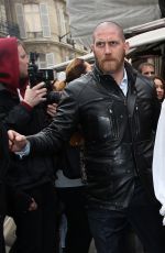 CARA DELEVINGNE Leaves Chanel Fashion Show in Paris