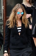 CARA DELEVINGNE Leaves Stella Mccartney Fashion Show