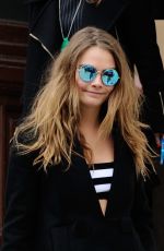 CARA DELEVINGNE Leaves Stella Mccartney Fashion Show
