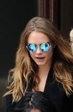 CARA DELEVINGNE Leaves Stella Mccartney Fashion Show